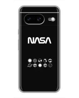 Чехол для Google Pixel 8 с картинкой «NASA — технический принт»