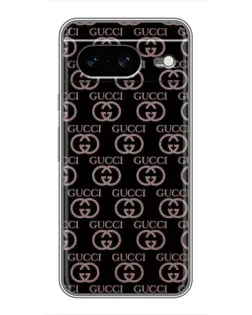 Чехол для Google Pixel 8 с картинкой «Классическая монограмма Gucci»