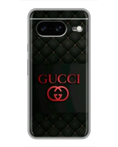 Чехол для Google Pixel 8 с картинкой «Gucci — стеганый черный»