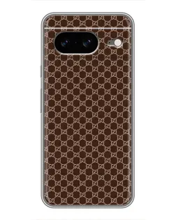 Чохол для Google Pixel 8 з картинкою «Gucci — шоколадна сітка»