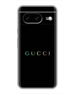 Чохол для Google Pixel 8 з картинкою «Gucci — неоновий мінімалізм»