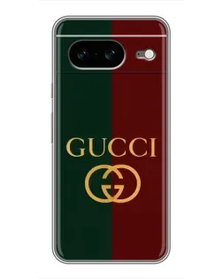 Чохол для Google Pixel 8 з картинкою «Gucci — темно-зелений градієнт»