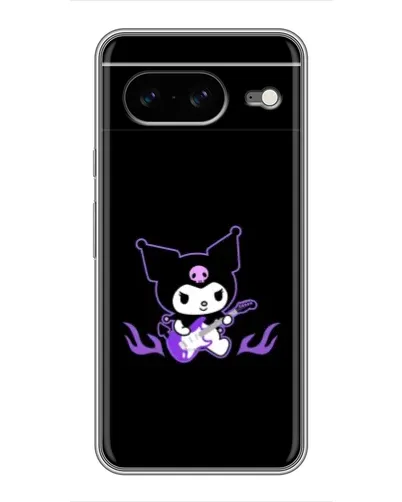 Чехол для Google Pixel 8 с картинкой «Электрическая Kuromi»