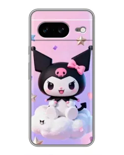 Чехол для Google Pixel 8 с картинкой «Рок-звезда Kuromi»
