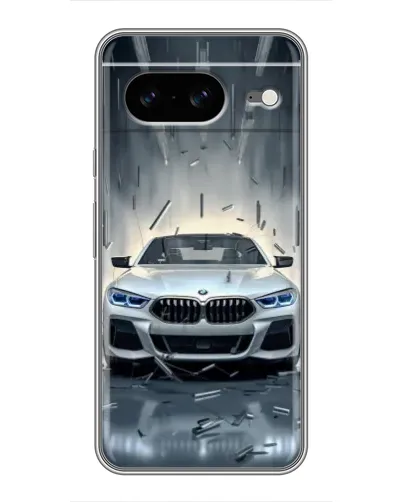 Чохол для Google Pixel 8 з картинкою «BMW у світлі фар»