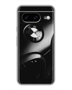 Чохол для Google Pixel 8 з картинкою «Емблема BMW — макро»