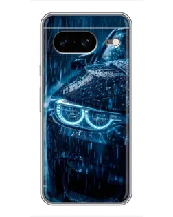 Чохол для Google Pixel 8 з картинкою «BMW під дощем»
