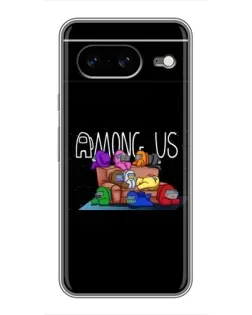 Чохол для Google Pixel 8 з картинкою «Логотип Among Us»
