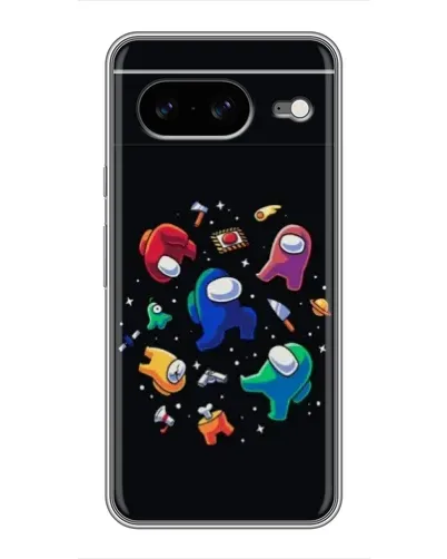 Чехол для Google Pixel 8 с картинкой «Among Us космос»