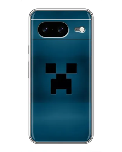 Чехол для Google Pixel 8 с картинкой «Крипер текстура»