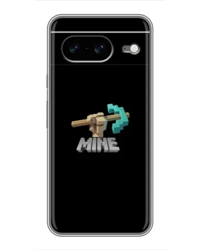 Чехол для Google Pixel 8 с картинкой «Алмазная кирка»