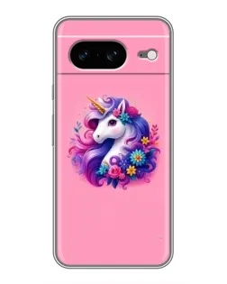 Чехол для Google Pixel 8 с картинкой «Сказочный единорог»