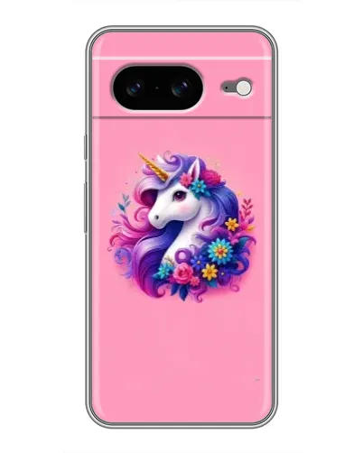 Чехол для Google Pixel 8 с картинкой «Сказочный единорог»