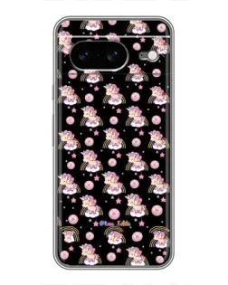 Чехол для Google Pixel 8 с картинкой «Magic Unicorn паттерн»
