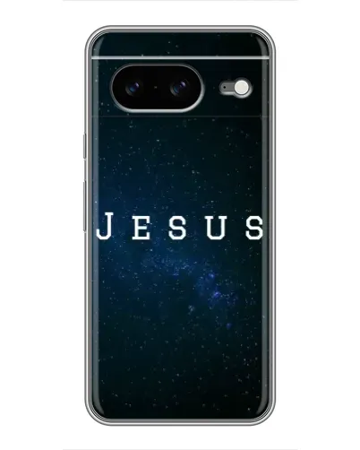 Чехол для Google Pixel 8 с картинкой «Звездное небо Jesus»