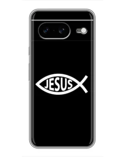 Чехол для Google Pixel 8 с картинкой «Классический Jesus»