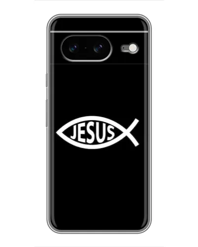 Чехол для Google Pixel 8 с картинкой «Классический Jesus»