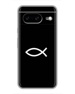 Чохол для Google Pixel 8 з картинкою «Символ риби Jesus»