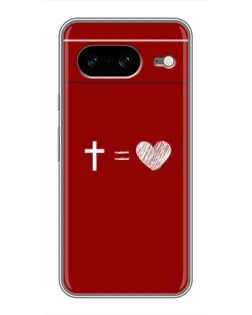 Чохол для Google Pixel 8 з картинкою «Рівняння любові»