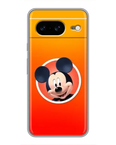 Чехол для Google Pixel 8 с картинкой «Mickey в круге»