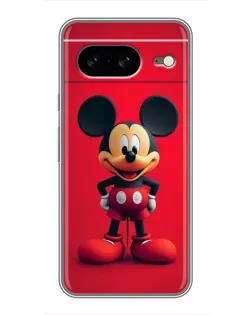 Чехол для Google Pixel 8 с картинкой «Mickey в полный рост»