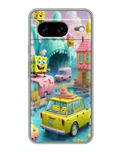 Чехол для Google Pixel 8 с картинкой «Монстр-трак приключения»