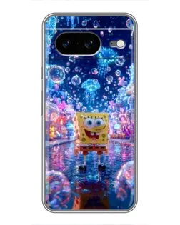 Чехол для Google Pixel 8 с картинкой «Неоновый океан»