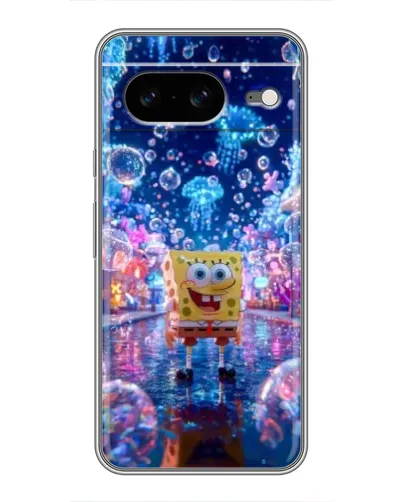 Чехол для Google Pixel 8 с картинкой «Неоновый океан»