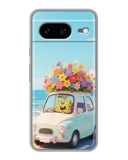 Чехол для Google Pixel 8 с картинкой «Автомобильное путешествие»