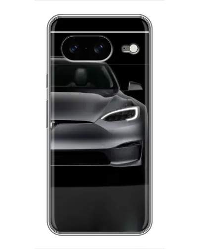 Чехол для Google Pixel 8 с картинкой «Tesla Model S Look»