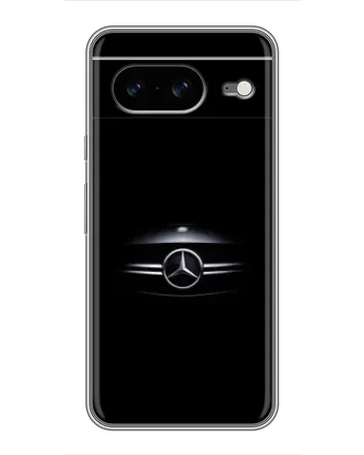 Чехол для Google Pixel 8 с картинкой «Mercedes — абстрактные линии»