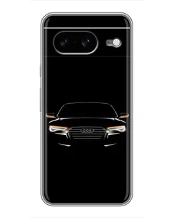 Чохол для Google Pixel 8 з картинкою «Audi — нічний контур»