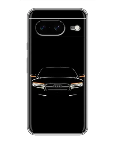 Чохол для Google Pixel 8 з картинкою «Audi — нічний контур»