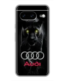 Чохол для Google Pixel 8 з картинкою «Пантера та Audi»