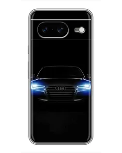 Чохол для Google Pixel 8 з картинкою «Audi в неоні»
