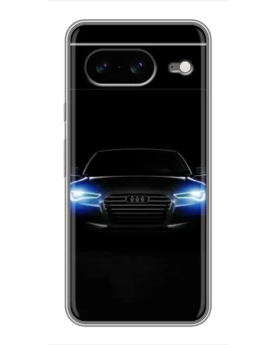 Чохол для Google Pixel 8 з картинкою «Audi в неоні»