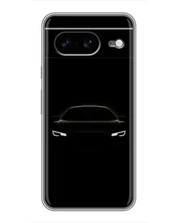Чохол для Google Pixel 8 з картинкою «Погляд Audi у темряві»