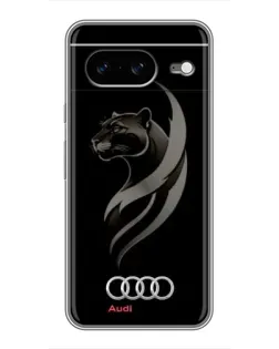Чохол для Google Pixel 8 з картинкою «Графіка — пантера та Audi»