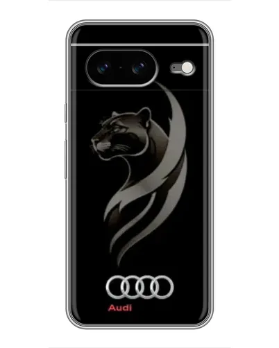 Чохол для Google Pixel 8 з картинкою «Графіка — пантера та Audi»