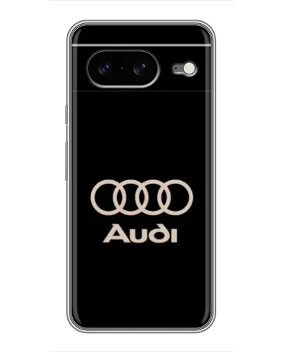 Чохол для Google Pixel 8 з картинкою «Audi — золотий логотип»