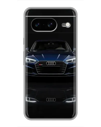 Чохол для Google Pixel 8 з картинкою «Audi — нічне відображення»