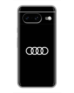 Чохол для Google Pixel 8 з картинкою «Audi White Logo»