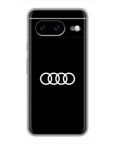 Чохол для Google Pixel 8 з картинкою «Audi White Logo»
