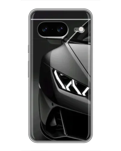 Чехол для Google Pixel 8 с картинкой «Lamborghini фары детализация»