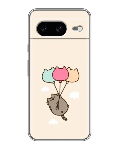 Чохол для Google Pixel 8 з картинкою «Пушин на кульках»