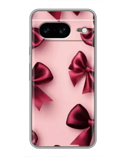 Чохол для Google Pixel 8 з картинкою «Бордовий атлас»