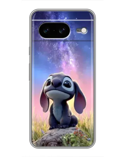 Чехол для Google Pixel 8 с картинкой «Стич на рассвете»