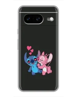 Чохол для Google Pixel 8 з картинкою «Анжел цілує Стіча»