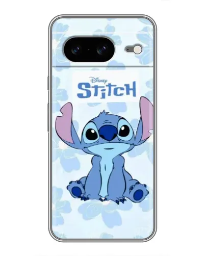 Чехол для Google Pixel 8 с картинкой «Stitch среди цветов»