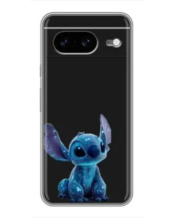 Чохол для Google Pixel 8 з картинкою «Стіч на чорному»